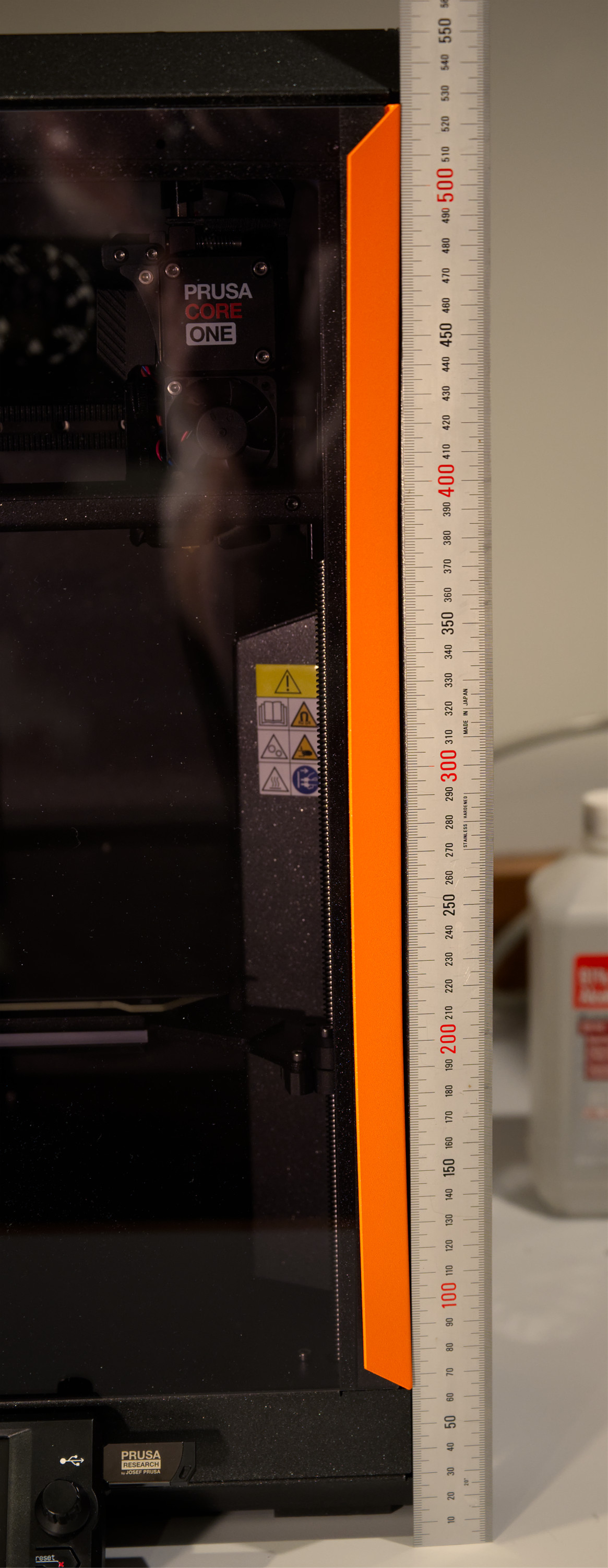 Door handle straightness